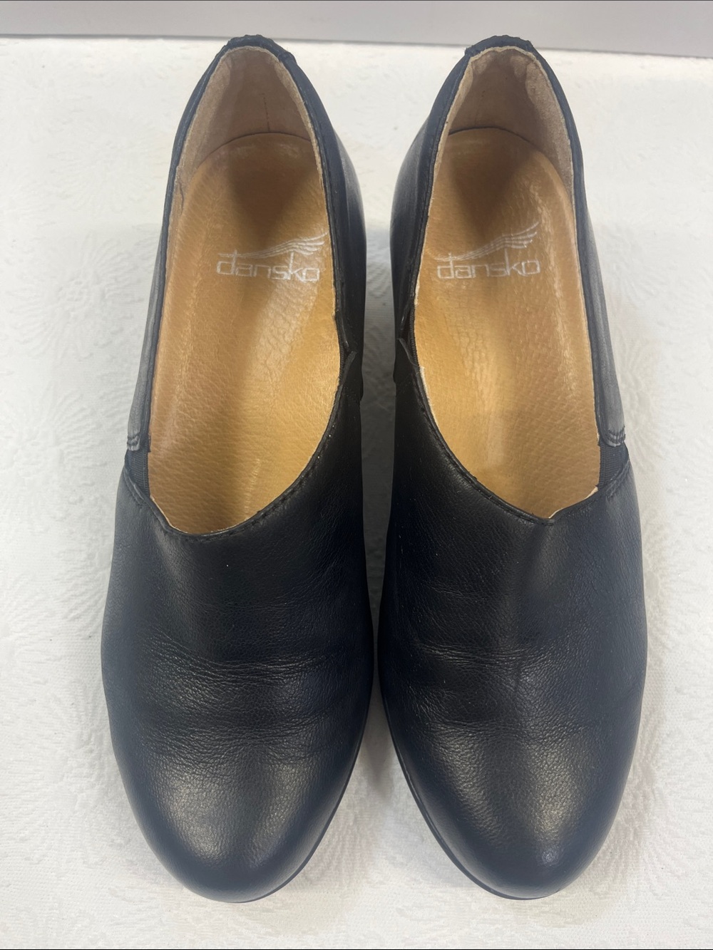 Dansko Black Leather Shoes